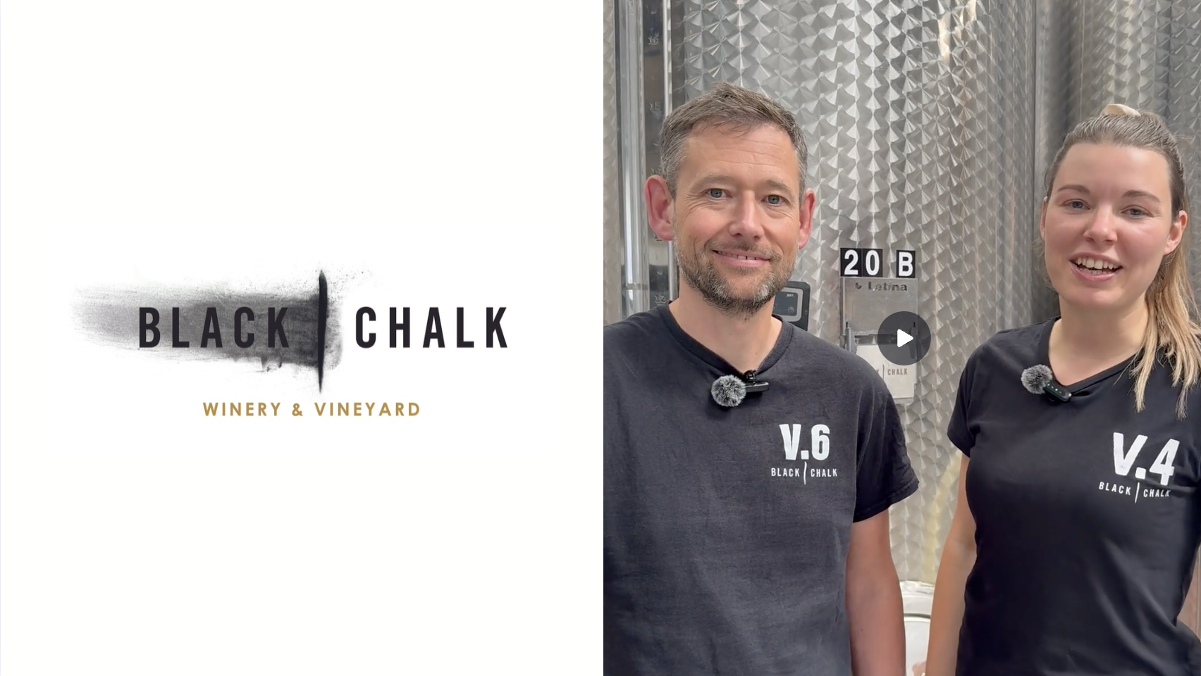 Watch the winemakers at Black Chalk tell their story